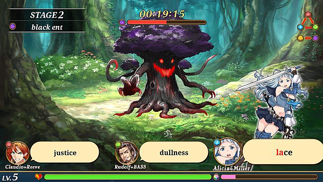 VALIANT KNIGHTS Typing Battle