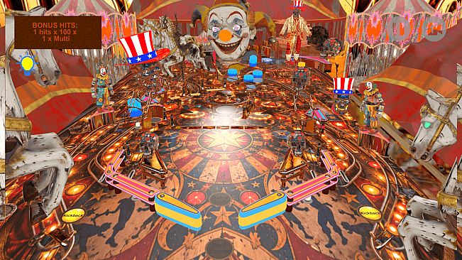 Pinball Halloween Exquisite Eccentric Circus Special Edition