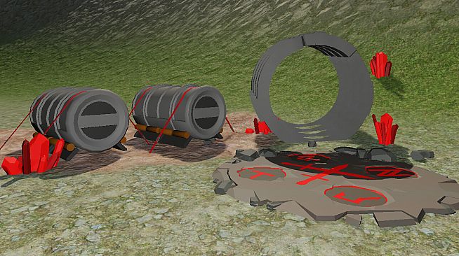 GameGuru MAX Low Poly Mini Kit - Sci-Fi Portals