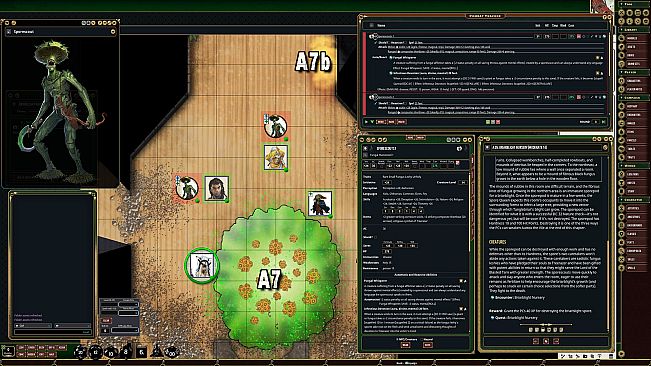 Fantasy Grounds - Pathfinder 2 - The Secret of Deathstalk Tower - Spore War 2 of 3