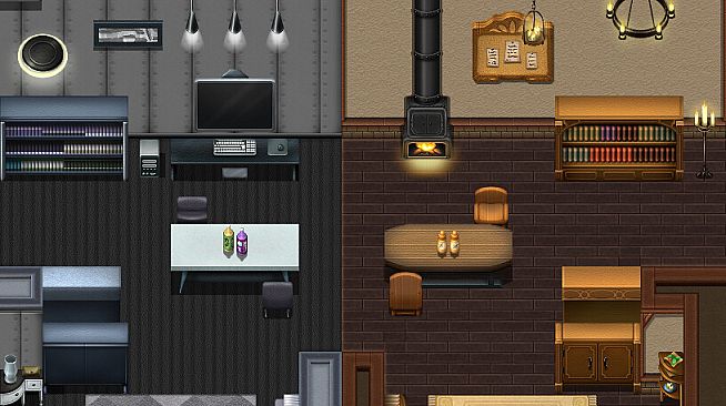 RPG Maker MV - Useful Interior Tiles Modern and Fantasy