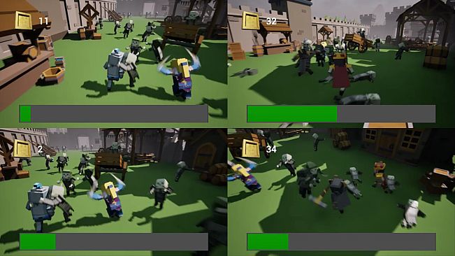Knights v Zombies