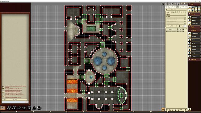 Fantasy Grounds - Pathfinder RPG - Pathfinder Flip-Mat - Enormous Dungeon