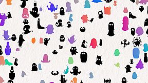 Doodle Harmony Ghosts