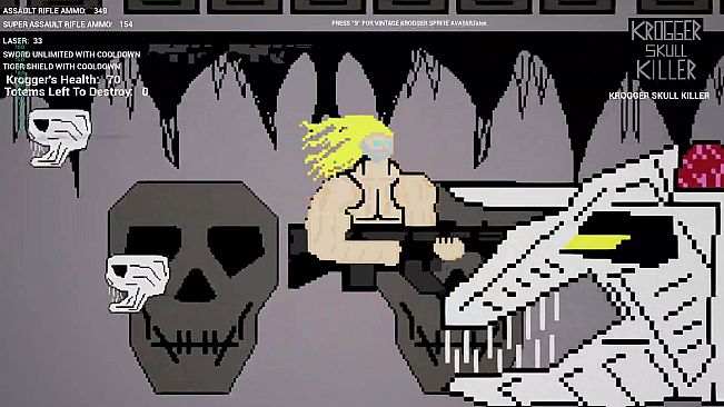 Krogger Skull Killer