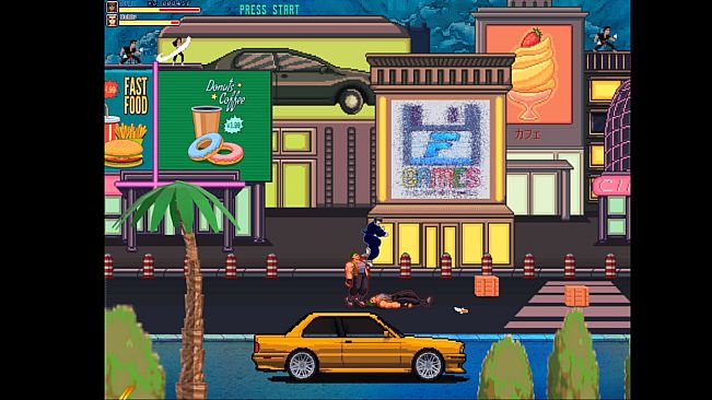 Green Dragon Beat ’em up Character