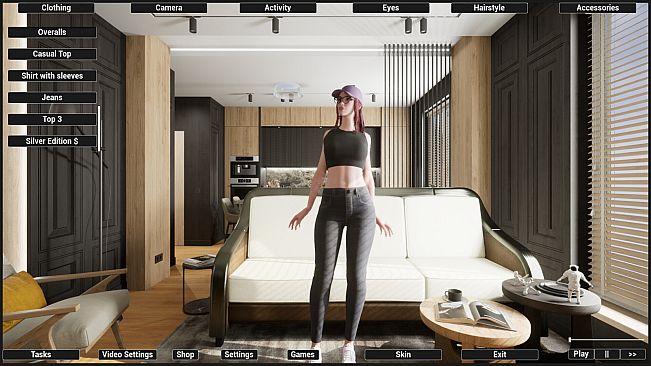 Virtual Girlfriend Lia - Home Wear