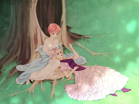 绽于枝垂樱下~Flowering Across the Hakugyokurou