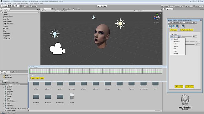 NaturalFront 3D Face Animation Unity Plugin Pro