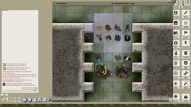 Fantasy Grounds - Devin Night Pack Tome of Beasts pack 7 (Token Pack)