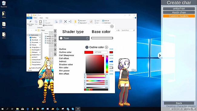 Ultimate Desktop Character Engine