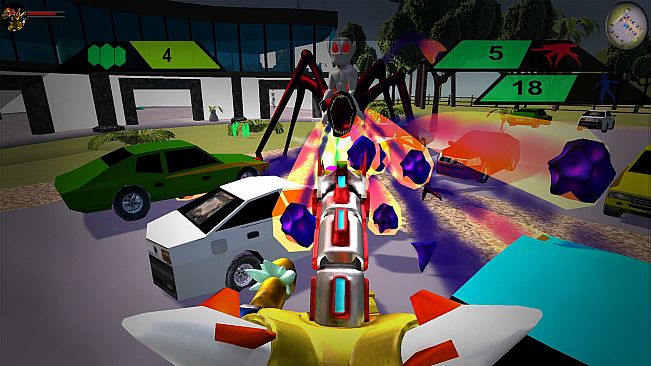 Spider-Tank  vs Aliens