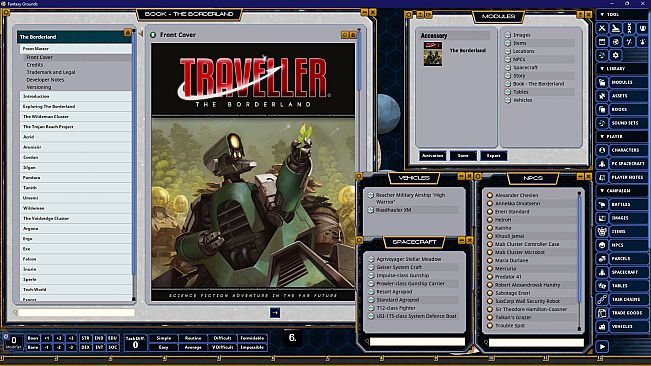 Fantasy Grounds - Traveller - The Borderland