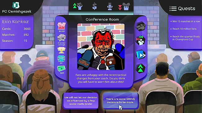 Regista: Reign Your Football Club