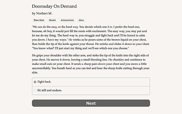 Doomsday on Demand