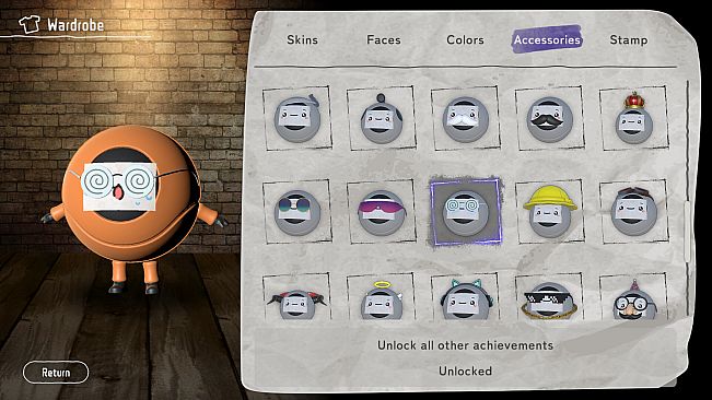 PICK A BOO Skin "Swirly Glasses"