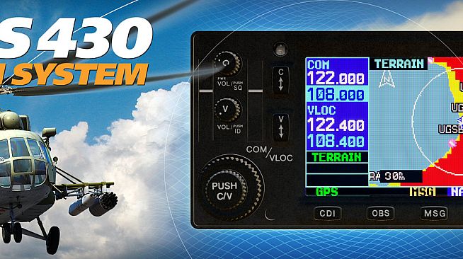 DCS: NS 430 Navigation System for Mi-8MTV2