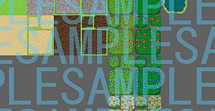 RPG Maker MZ - Winding Road and Grassland Tileset