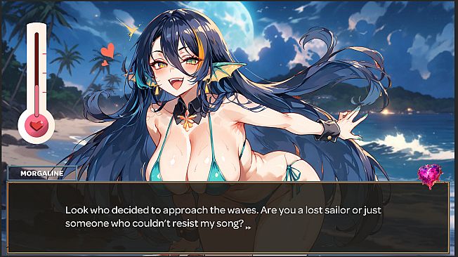 Beach Party to Create the Perfect Anime Girlfriend - DUNGEON OF LOVE