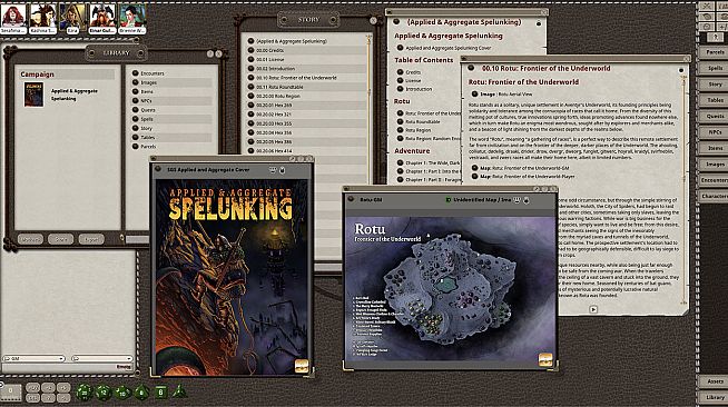 Fantasy Grounds - Applied & Aggregate Spelunking