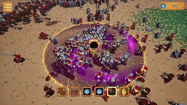 Command thousands troops