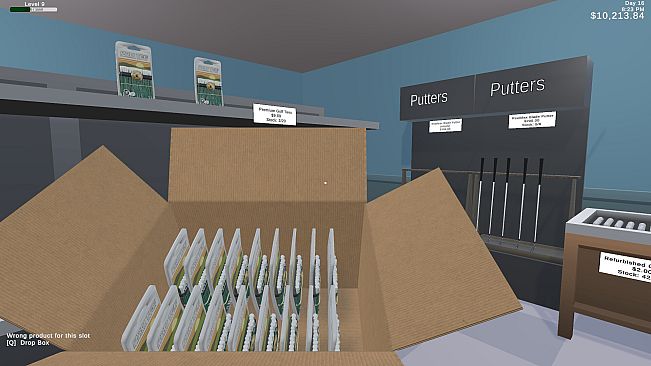 Golf Superstore Simulator