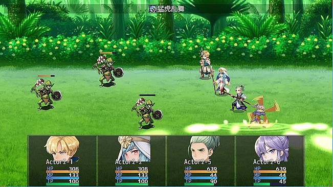 RPG Maker MZ - Animation Battler Material Collection Travel Companion Set 3
