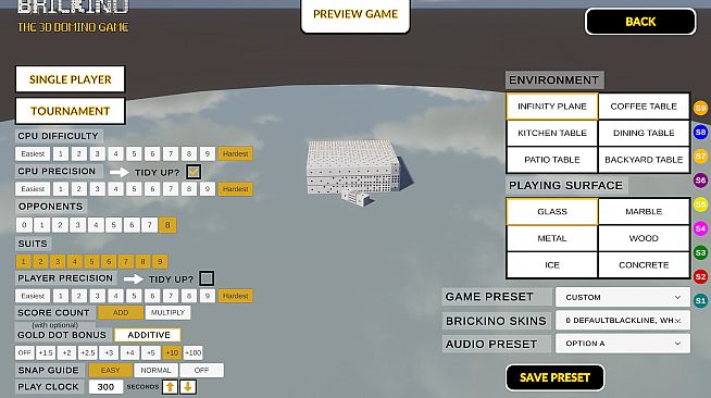 Brickino: The 3D Domino Game