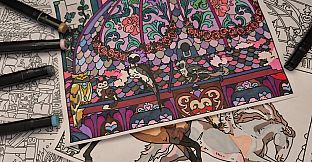 FIND KITTENS 10: Valentine's Day  - Coloring Book