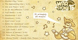 Warstone OST, Artbook and Comics