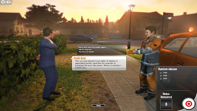 Roadside Assistance Simulator