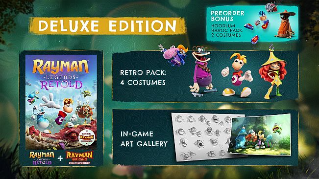 Rayman Legends Retold Deluxe Edition