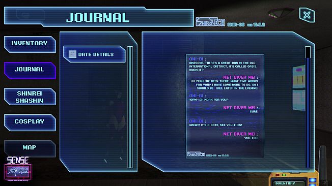 Sense - 不祥的预感: A Cyberpunk Ghost Story