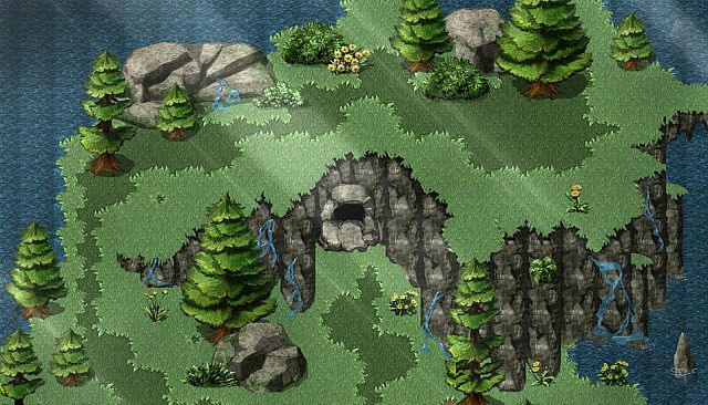 RPG Maker MZ - KR Grand Taiga Tileset
