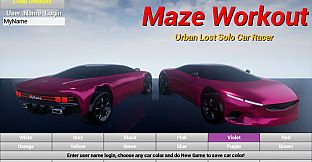 Maze Workout - Urban Lost Solo Car Racer