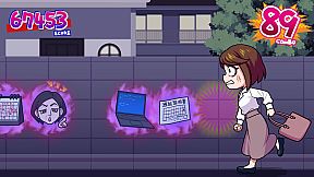 Burnout Inferno Office Girl