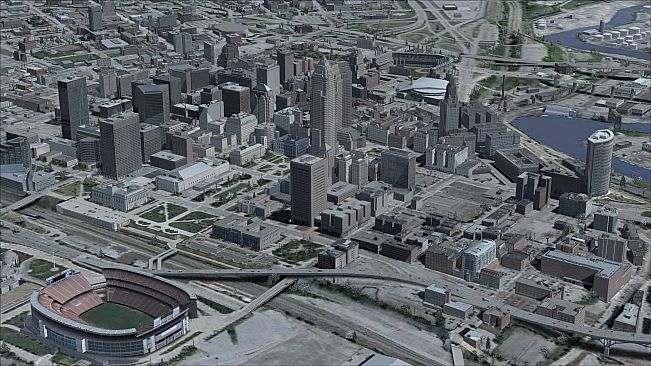 FSX Steam Edition: US Cities X: Cleveland Add-On