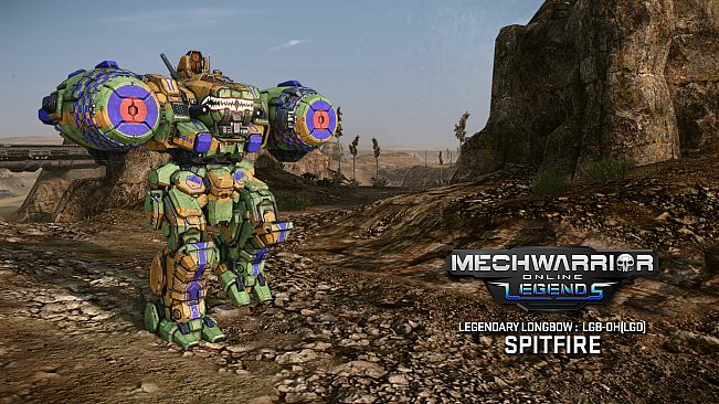 MechWarrior Online - Spitfire Legendary Mech Pack