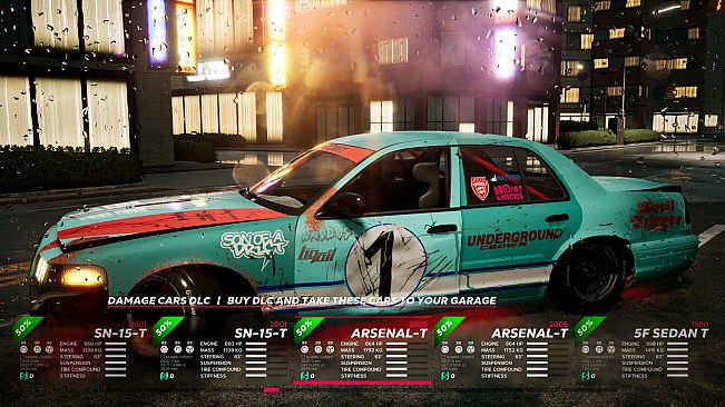 OverDrift Festival - Damage Cars Pack