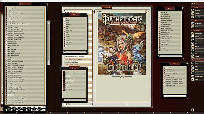 Fantasy Grounds - Pathfinder RPG - Pathfinder Companion: Familiar Folio