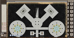 Fantasy Grounds - 0 one's Colorprints #1: Tomb of the Shadow King (Map Pack)