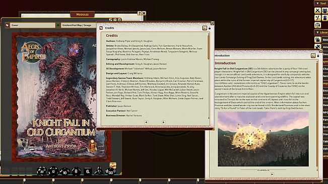 Fantasy Grounds - Aegis of Empires 6: Knight Fall in Old Curgantium (5E)