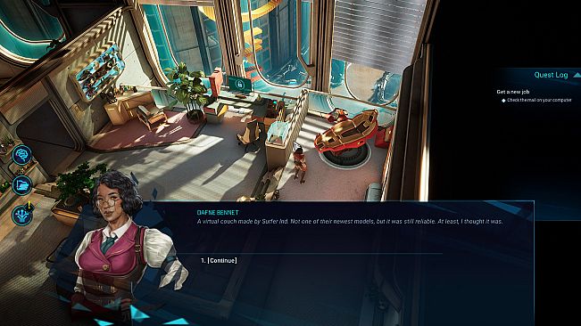 Gamedec: Dafne - Sensory Worlds' Citizen