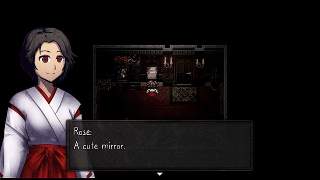 Cursed Mansion - Rose Miko Costume