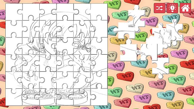 Hentai Jigsaw Puzzle Collection: Valentine’s Edition