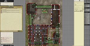 Fantasy Grounds - Pathfinder RPG - Pathfinder Flip-Mat - Classic Watch Station