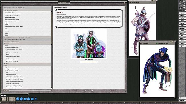 Fantasy Grounds - D&D Classics: Player's Handbook (2E)