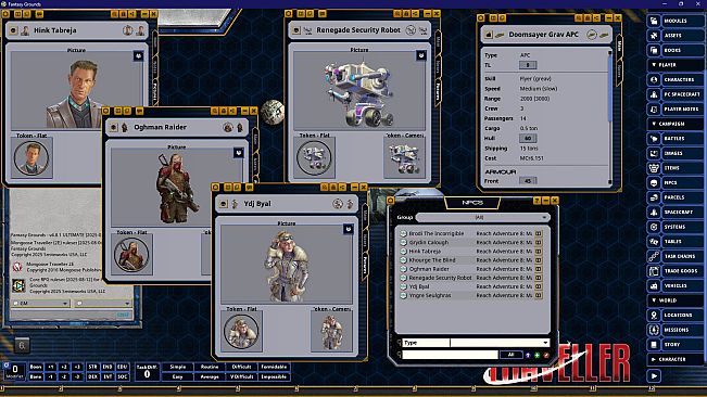 Fantasy Grounds - Traveller - Reach Adventure 8: Makergod