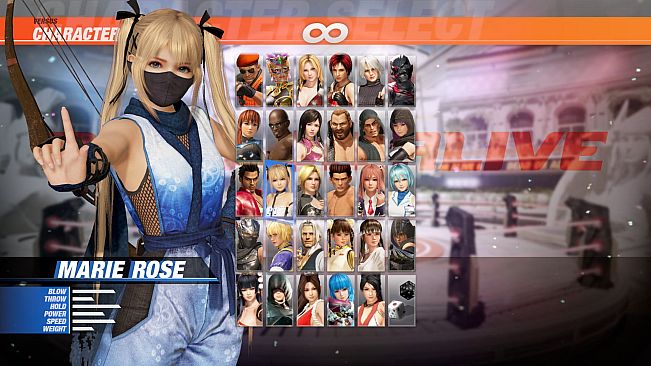 DOA6 Morphing Ninja Costume - Marie Rose