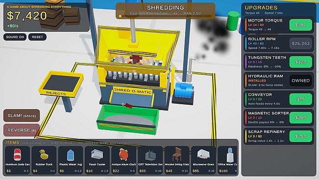 A Game About Shredding Everything